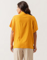 Blusa Gola Linho Amarelo Nascente
