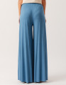 Calça Maxi Pantalona Azul Pacífico