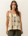 Regata Alça Larga Estampa Tie Dye