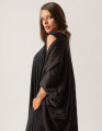 Poncho Tricot Preto