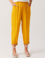 Calça Trancoso Linho Amarelo Âmbar