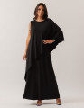 Vestido Longo Um Ombro Só Preto