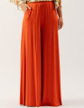 Calça Maxi Pantalona Laranja Brasa