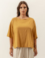 Blusa Canoa Linho Capim