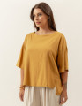 Blusa Canoa Linho Capim